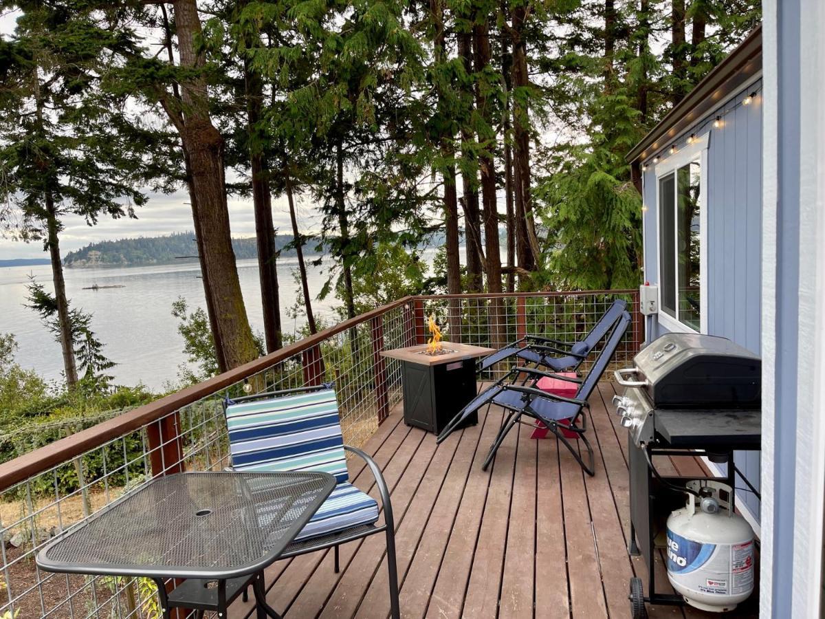 Puget Sound Chic Romantic Cottage With Private Beach Access & Gated Entry Port Ludlow Bagian luar foto