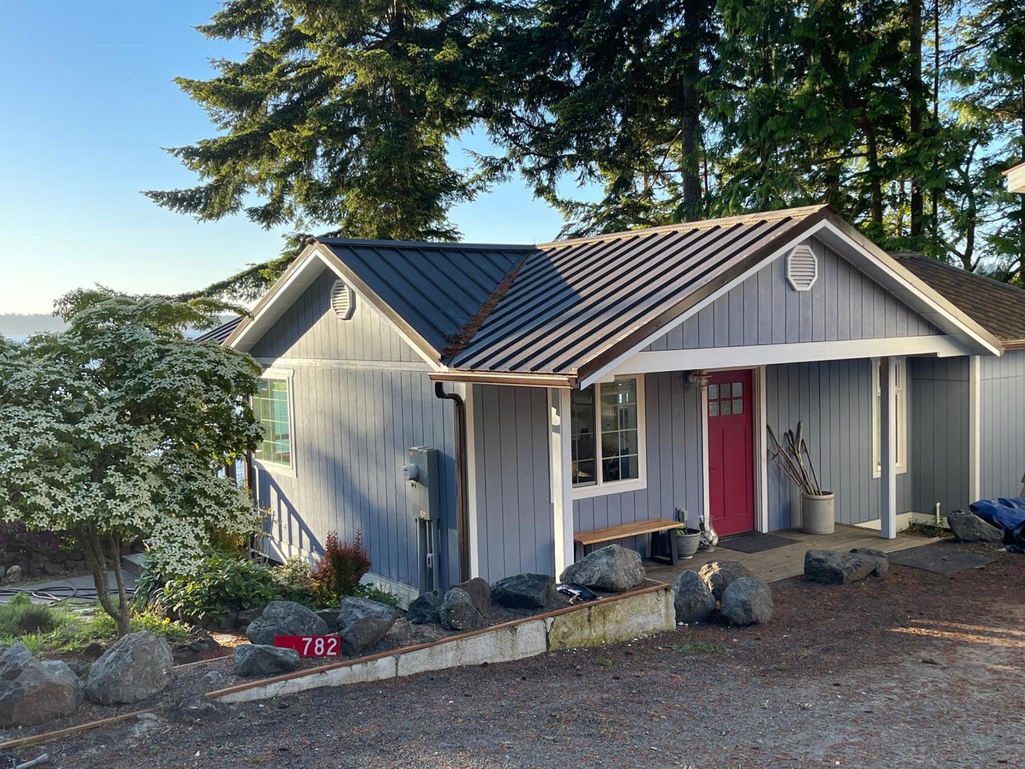 Puget Sound Chic Romantic Cottage With Private Beach Access & Gated Entry Port Ludlow Bagian luar foto